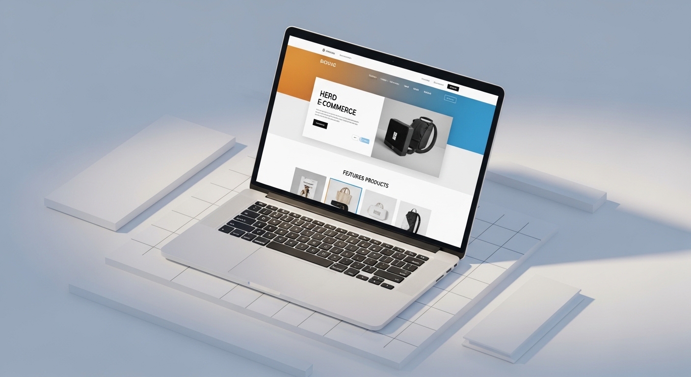 E-commerce Pro template preview