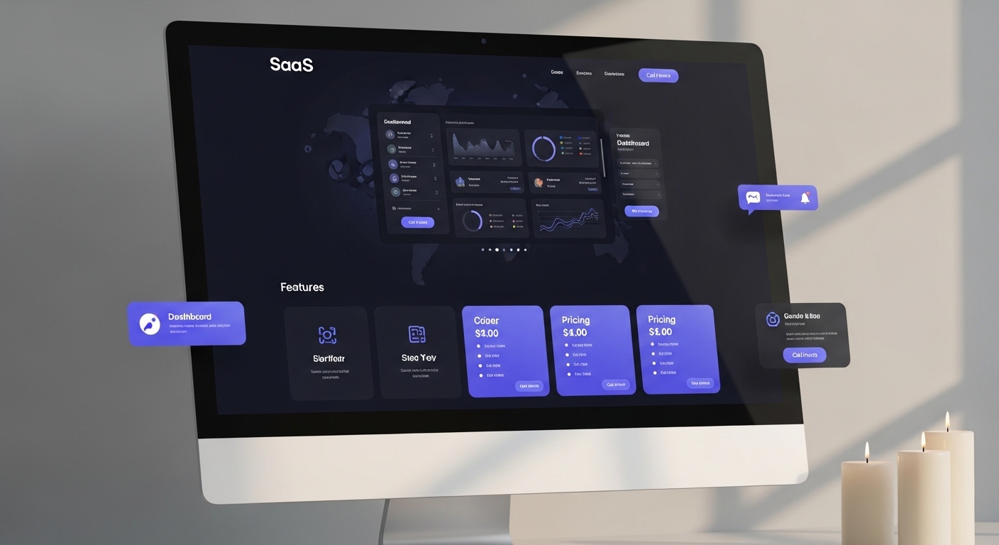 SaaS Launch template preview